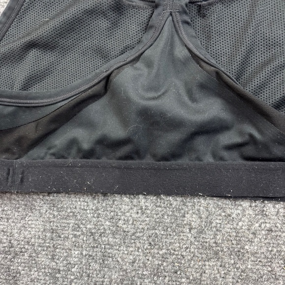 NIKE Women’s Dri-Fit Black Racerback Sports Bra size: Large - Picture 5 of 9
